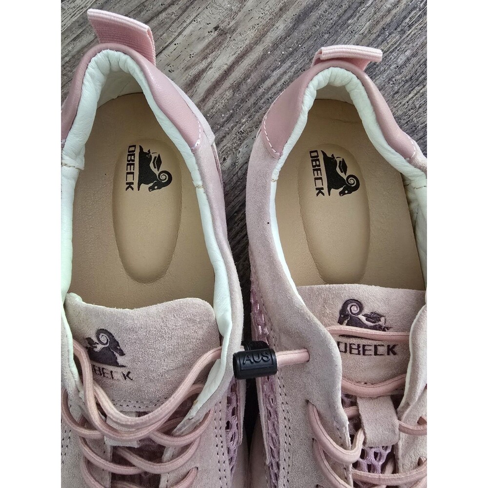 Dbeck Women’s Outdoor Mesh Trail Shoes Hiking & Walking, Breathable -Pink- 9.5 - Picture 2 of 6